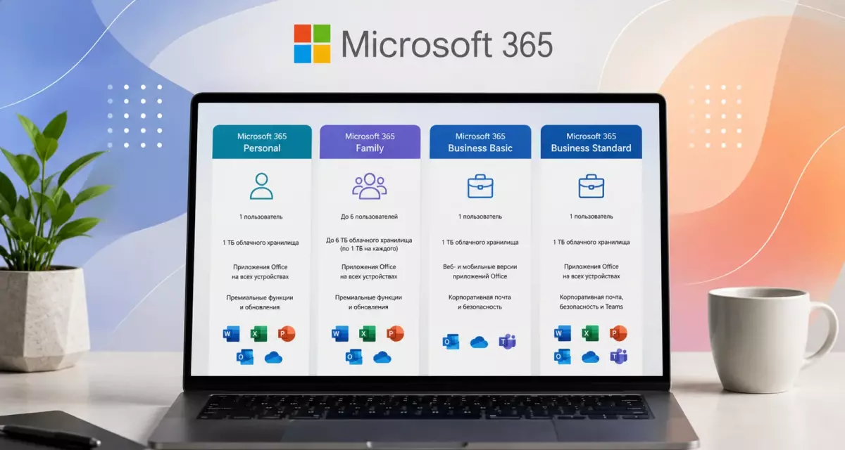 Чем отличаются тарифы Microsoft 365