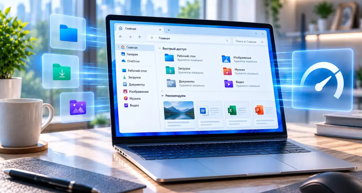 Домашняя страница Проводника Windows 11 стала быстрее и отзывчивее