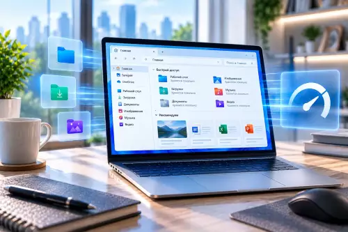 Домашняя страница Проводника Windows 11 стала быстрее и отзывчивее