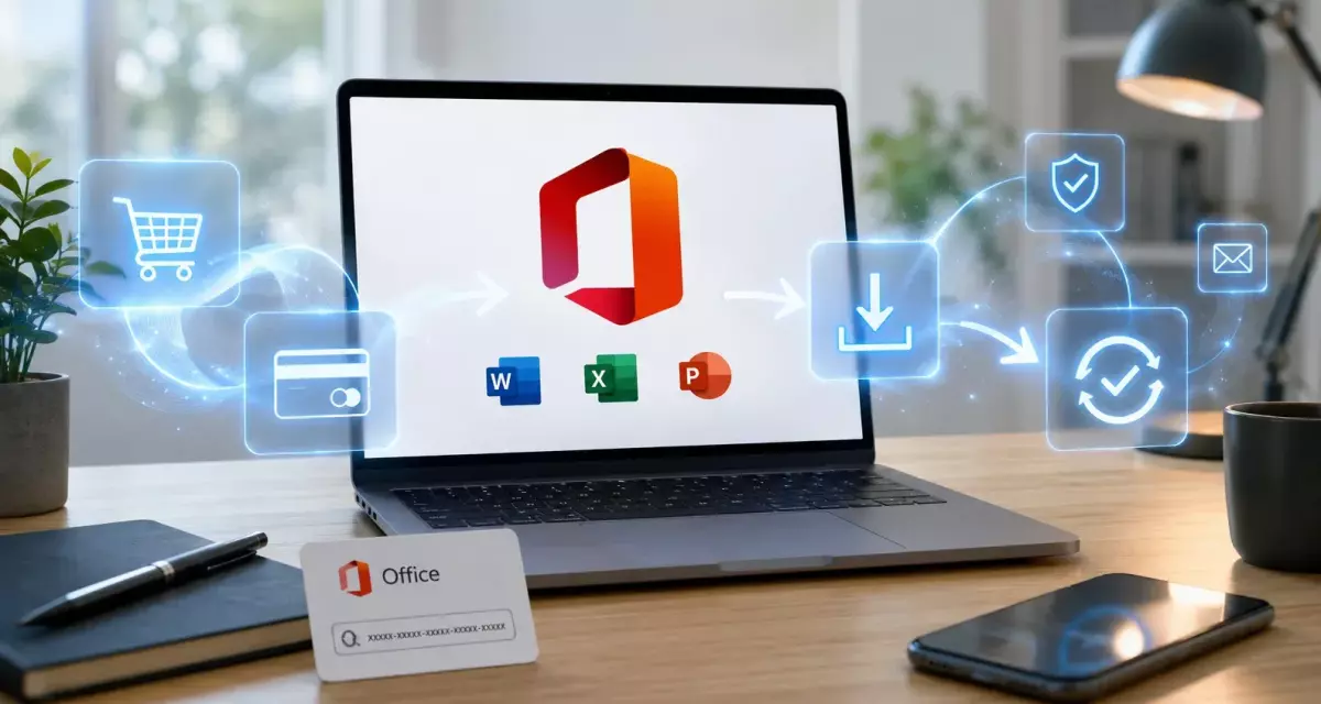 Электронный ключ Microsoft Office: как проходит покупка