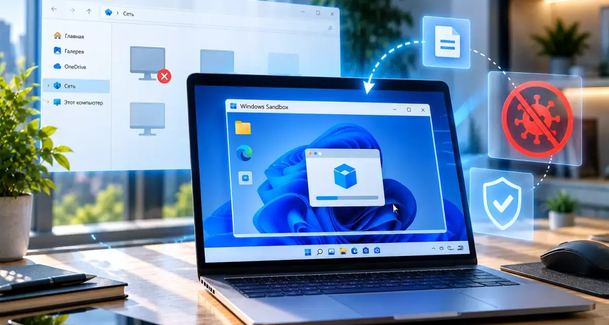 Как использовать Windows Sandbox для проверки неизвестных программ в Windows 11