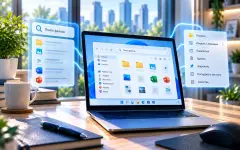 Как Microsoft улучшила поиск файлов и контекстное меню в Windows 11