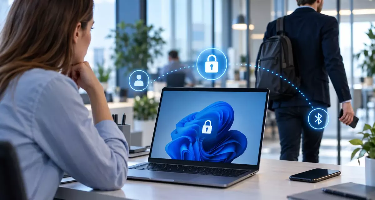 Как настроить Dynamic Lock в Windows 11 и автоматически блокировать компьютер