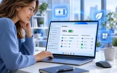Как посмотреть расход батареи приложениями в Windows 11 и ограничить фоновые процессы