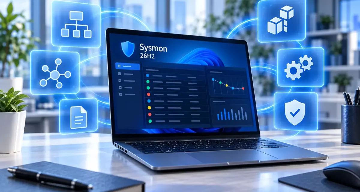 Как работает Sysmon в Windows 11 26H2 и какие события он записывает
