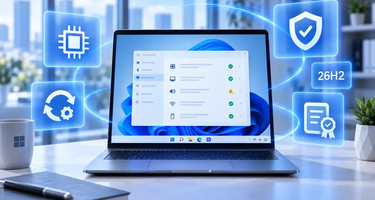 Как Windows 11 26H2 проверяет сторонние драйверы и что изменилось в политике доверия
