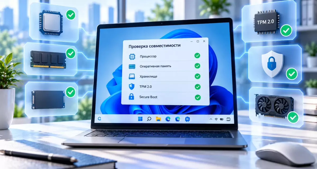 Какие требования к оборудованию изменились в Windows 11 26H2 и кому нужно проверить ПК