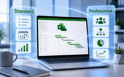 Microsoft Project Standard и Professional: какую версию выбрать