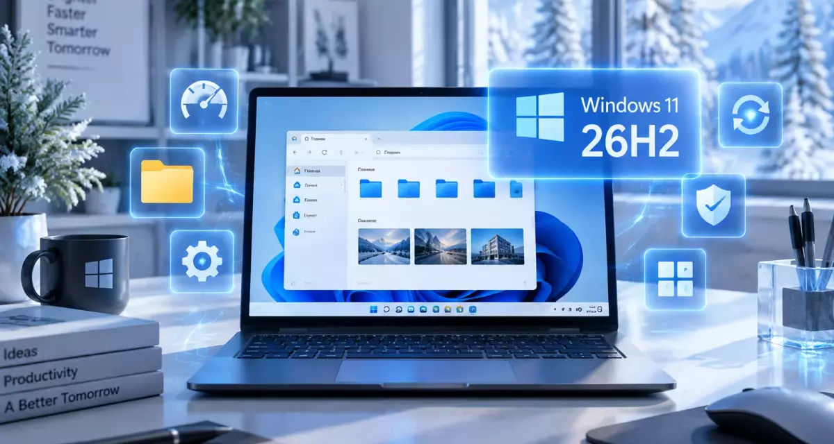 Обновление Windows 11 26H2: новые функции и кардинальное ускорение Проводника
