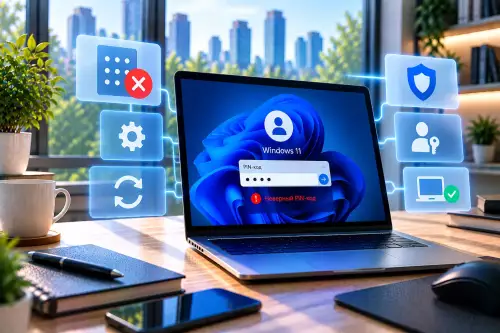 Почему PIN-код Windows 11 перестал работать и как вернуть вход в систему