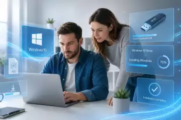 Установка Windows 10 с флешки на компьютер или ноутбук