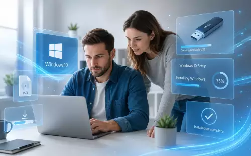 Установка Windows 10 с флешки на компьютер или ноутбук