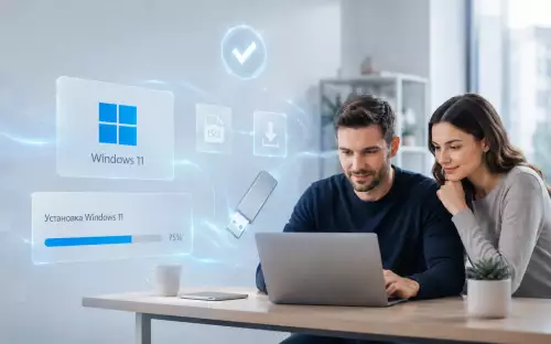Установка Windows 11 с флешки на компьютер или ноутбук