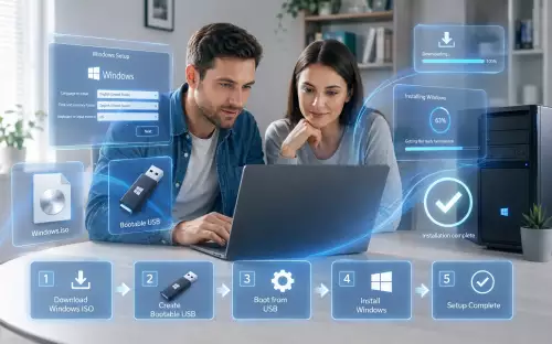 Установка Windows с флешки: пошаговая инструкция для ПК и ноутбука