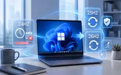 Windows 11 24H2 заканчивает поддержку — обновление до 25H2 и 26H2
