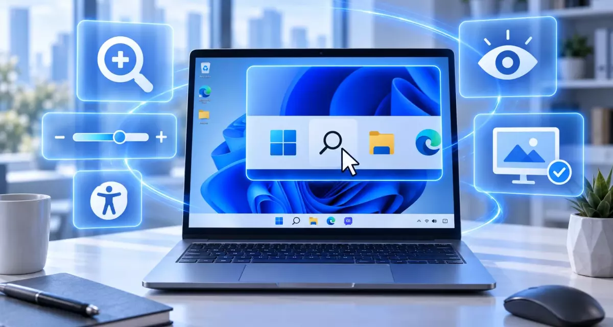 Windows 11 26H2: новый режим экранной лупы без инверсии цветов