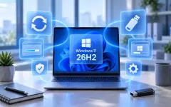 Windows 11 26H2: выбор между чистой установкой и апдейтом через Windows Update