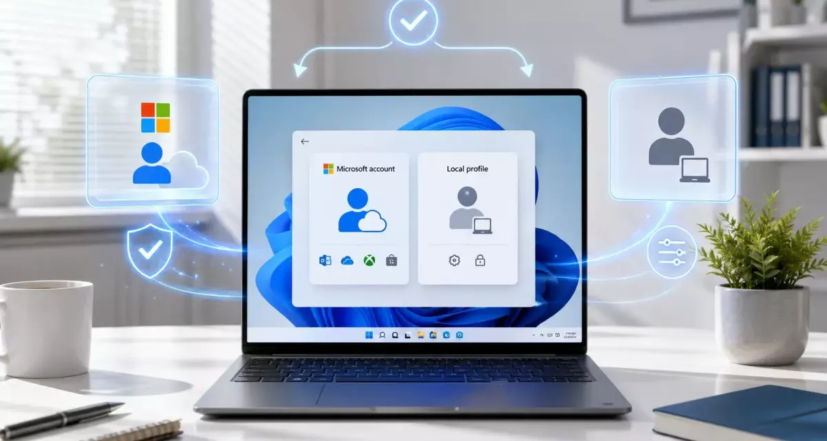 Windows 11 без постоянного входа в Microsoft: что нужно знать об учётных записях
