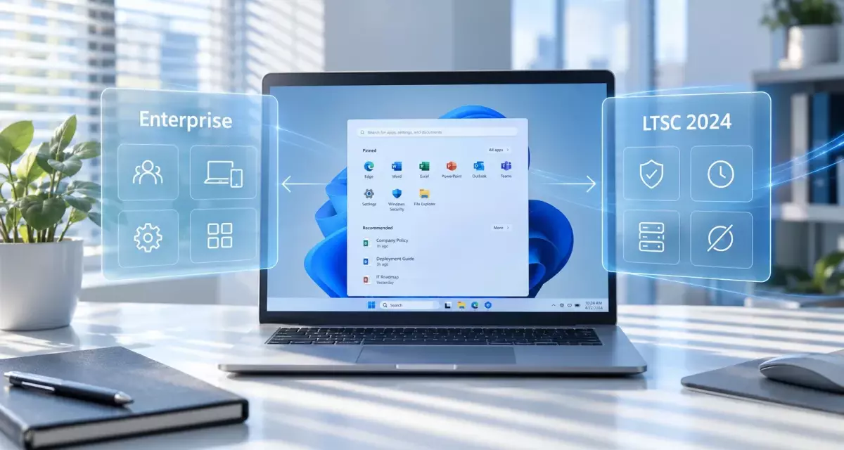 Windows 11 Enterprise или Enterprise LTSC 2024: какую редакцию выбрать