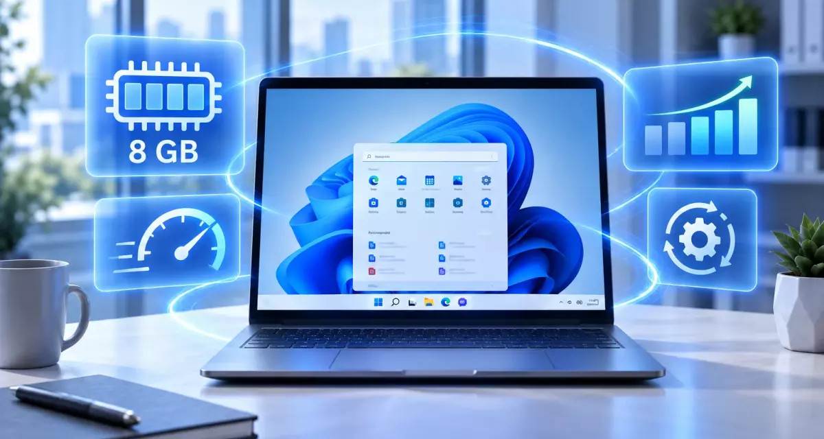 Windows 11 научилась эффективнее использовать 8 ГБ ОЗУ