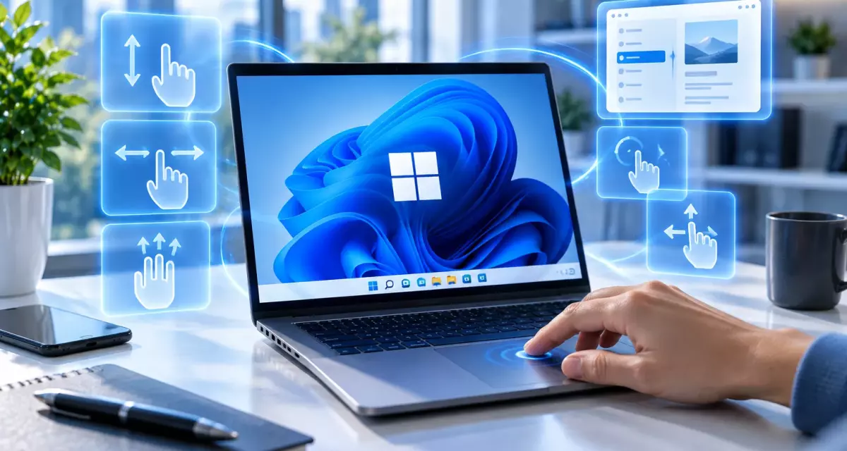Windows 11 улучшила Precision Touchpad — новые режимы прокрутки и настройки жестов