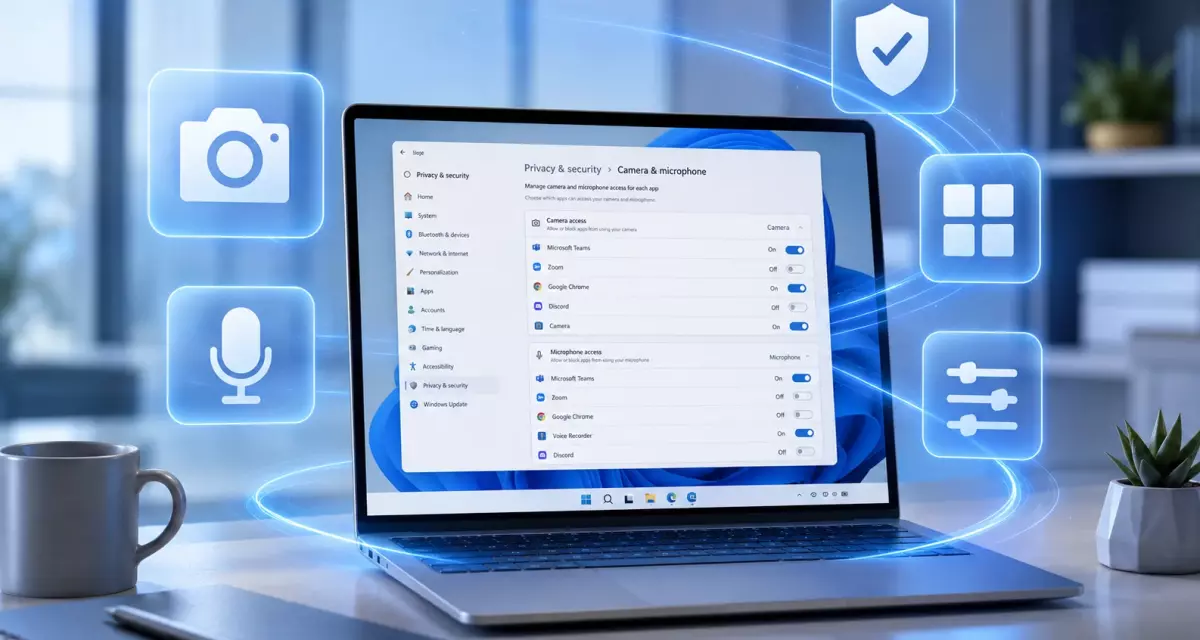 Windows 11 усилит конфиденциальность: камеру и микрофон можно будет отключать для отдельных программ