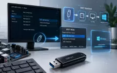 Как загрузиться с флешки для установки Windows через BIOS и Boot Menu