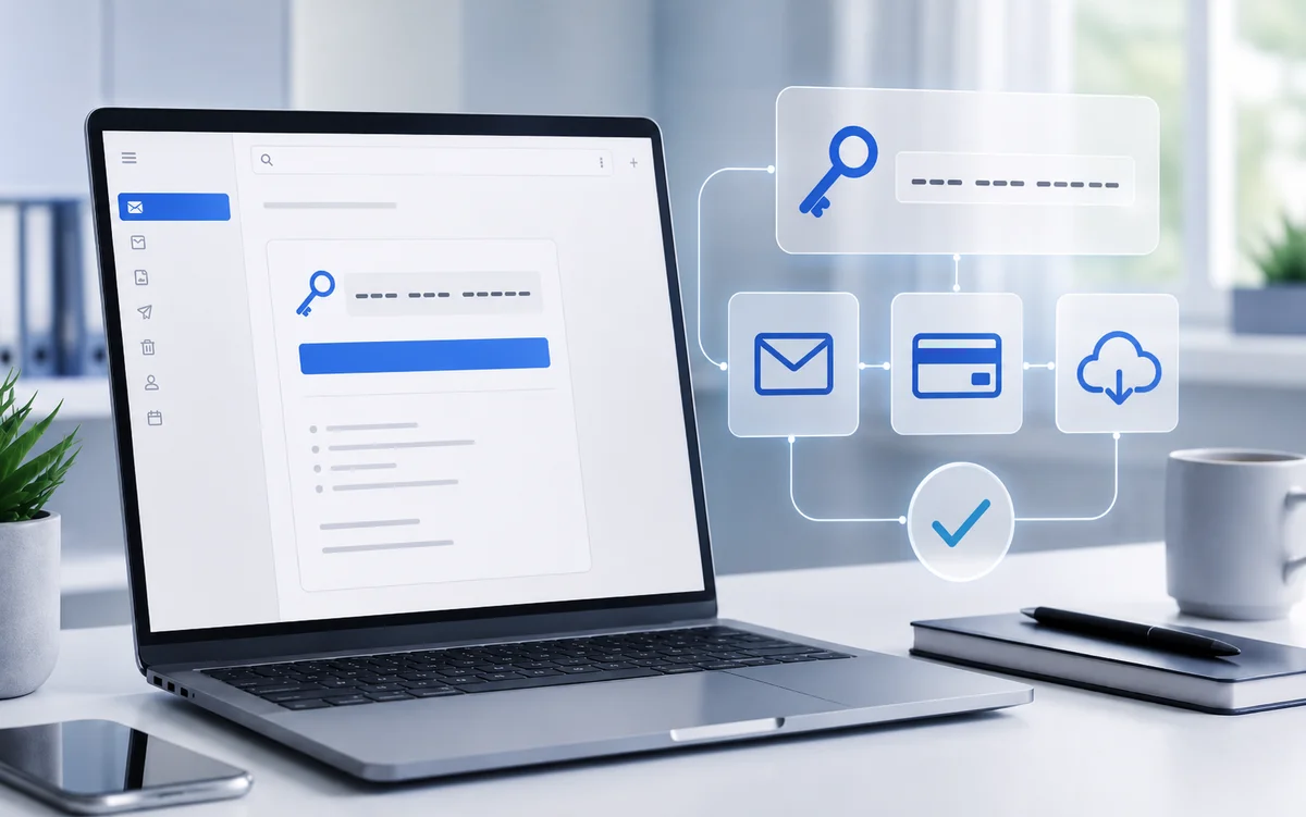 Цифровой магазин, выдача заказа, e-mail и облачная загрузка